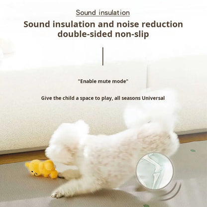 Waterproof Diatomite Pet Mat - Modern Minimalist, Quick-Dry & Easy Clean