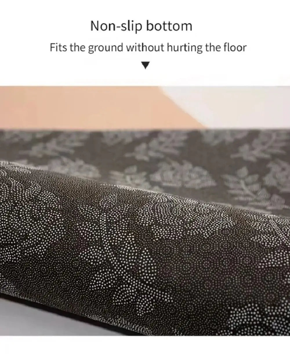 Modern Absorbent Bath Mat - Non-Slip & Quick-Dry Rug for Bathroom & Entrance