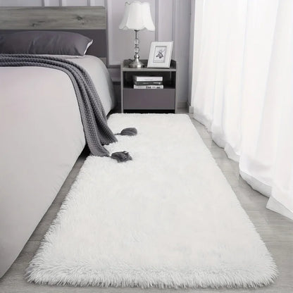 Ultra-Soft Plush Rug - Machine Washable & Durable for Living Room & Bedroom