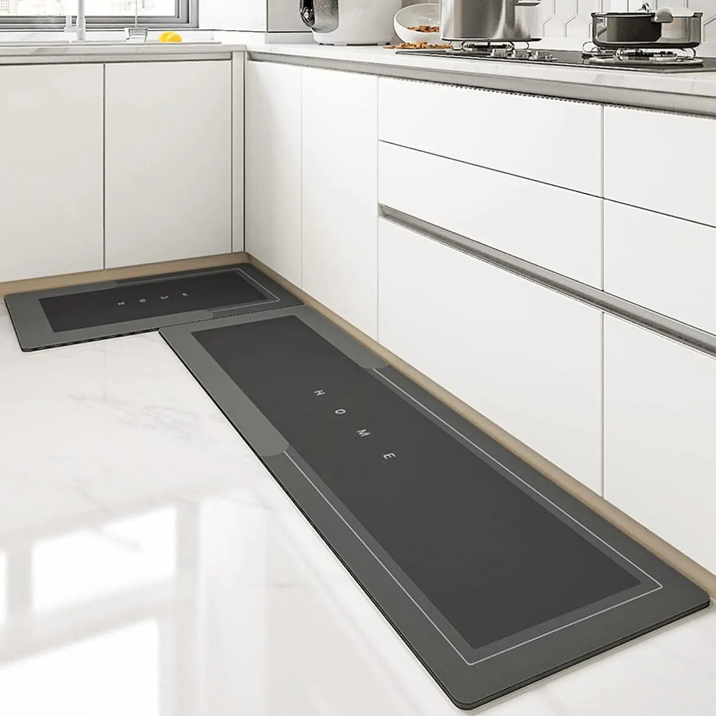 Modern Diatomite Kitchen Mat - Oil Resistant, Non-Slip & Easy to Clean