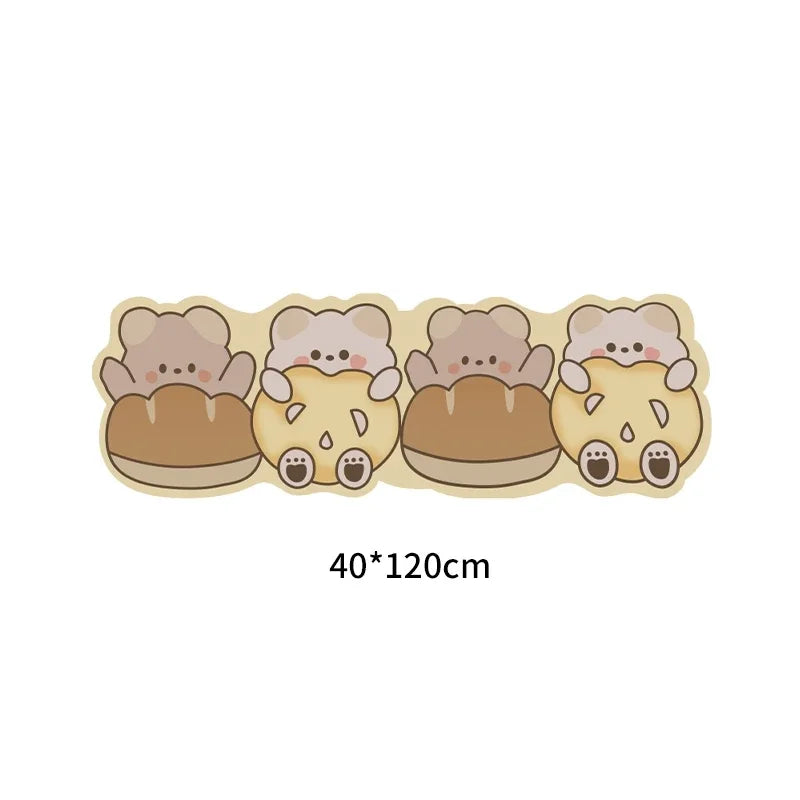 Cartoon Kitchen Mat - Non-Slip & Washable Anti-Fatigue Floor Pad