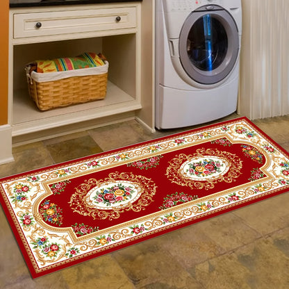Loop Pile Runner Rug - Durable Long Carpet for Hallway, Stairs & Laundry Room