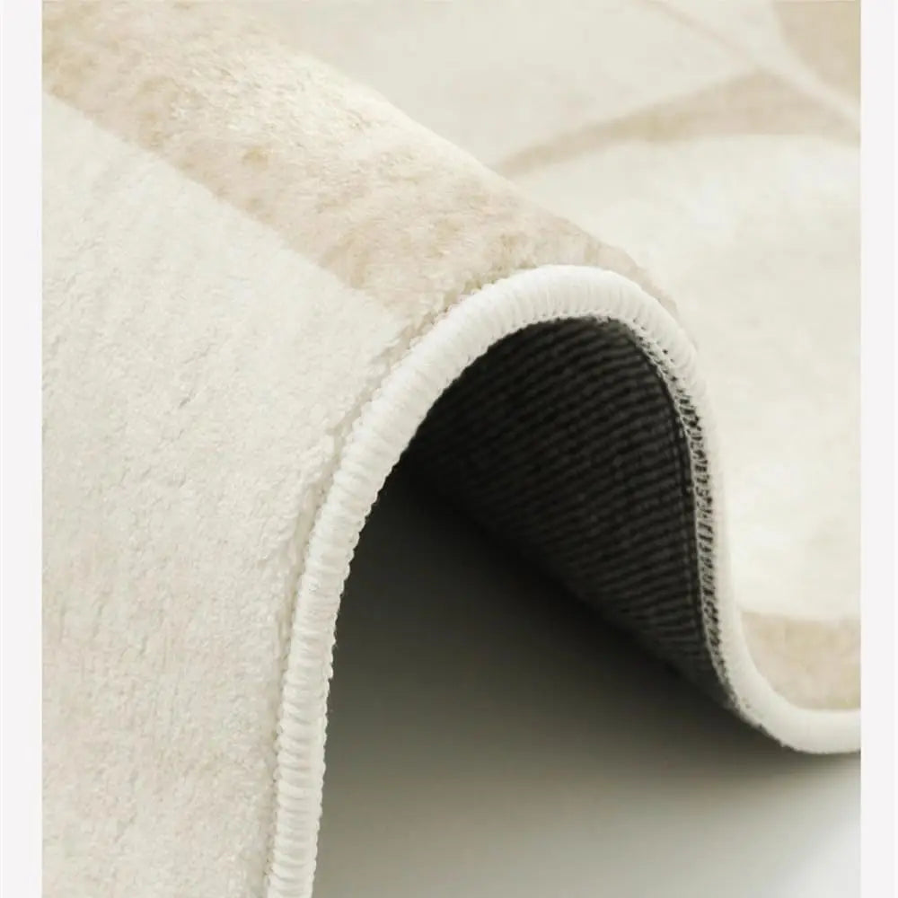 Water-Resistant Bath Mat - Plush Faux Cashmere & Non-Slip Bathroom Rug