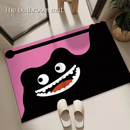 Cat Shaped Diatomite Bath Mat - Soft, Quick-Dry & Non-Slip Foot Pad