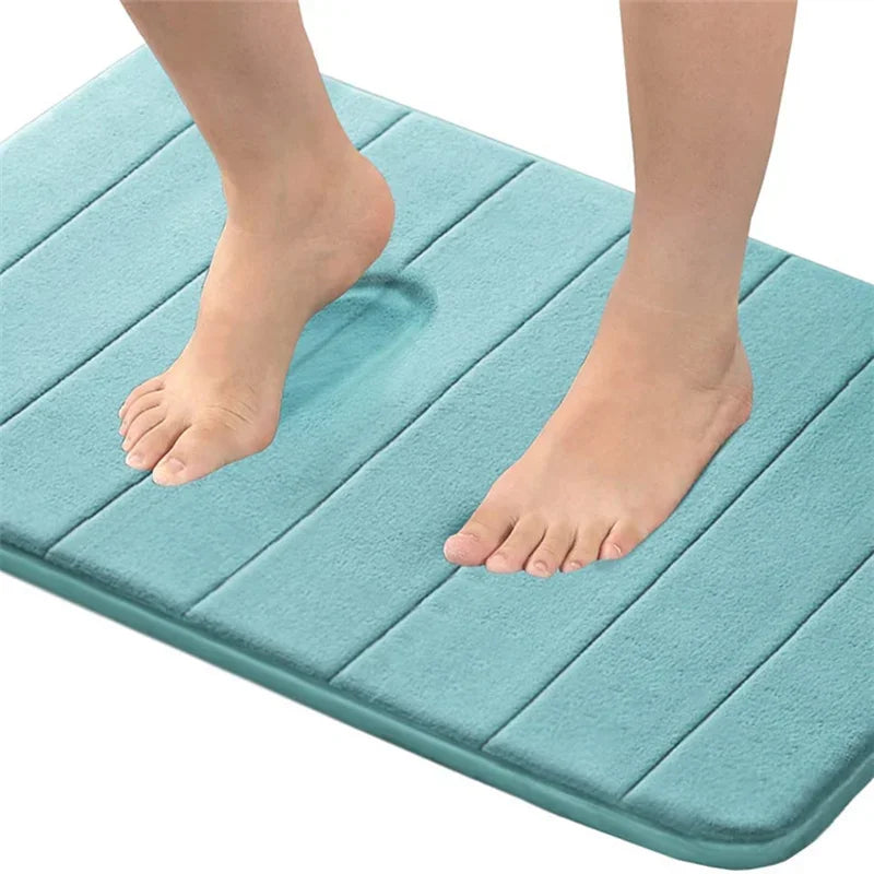 Premium Absorbent Bath Mat - Thick, Non-Slip & Machine Washable Bathroom Rug