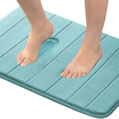 Premium Absorbent Bath Mat - Thick, Non-Slip & Machine Washable Bathroom Rug