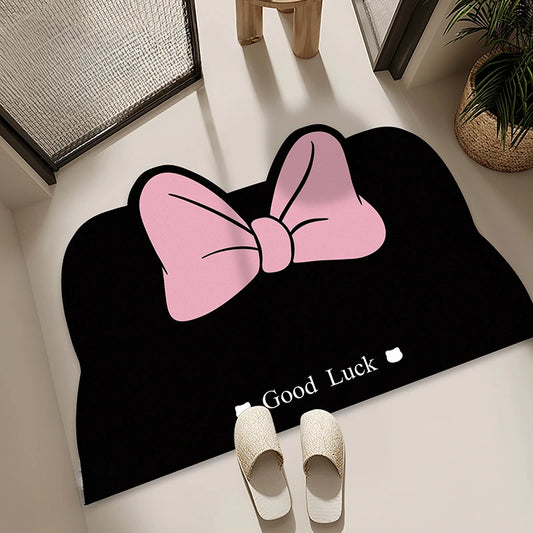 Cat Shaped Diatomite Bath Mat - Soft, Quick-Dry & Non-Slip Foot Pad