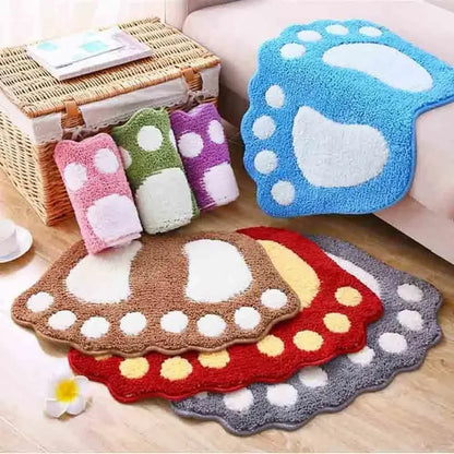 Microfiber Bath Rug - Super Absorbent & Non-Slip Bathroom Mat, Machine Washable