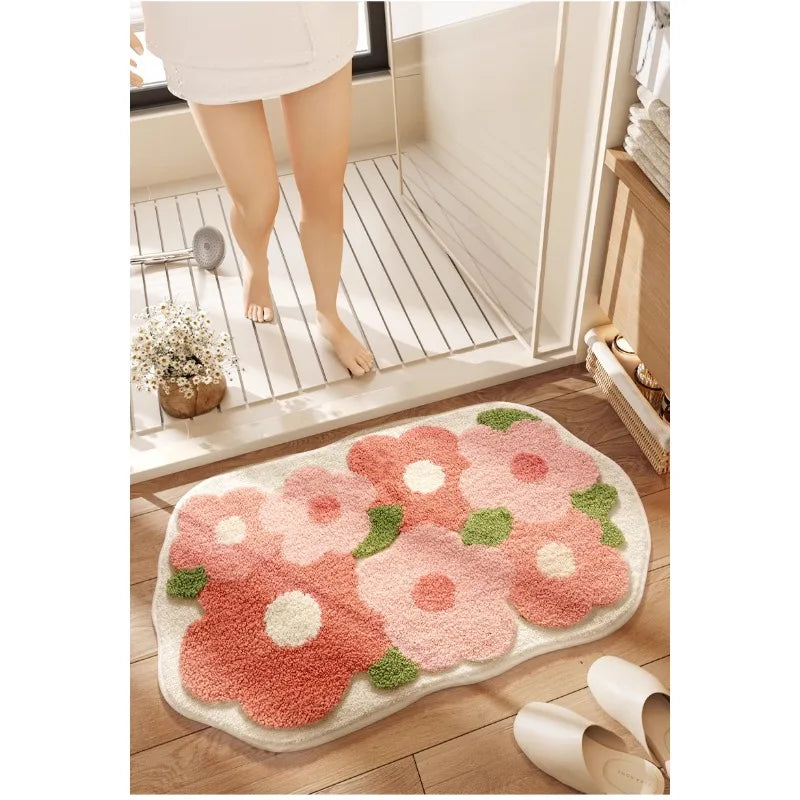 Super Absorbent Bath Mat - Non-Slip & Quick-Dry Bathroom Rug