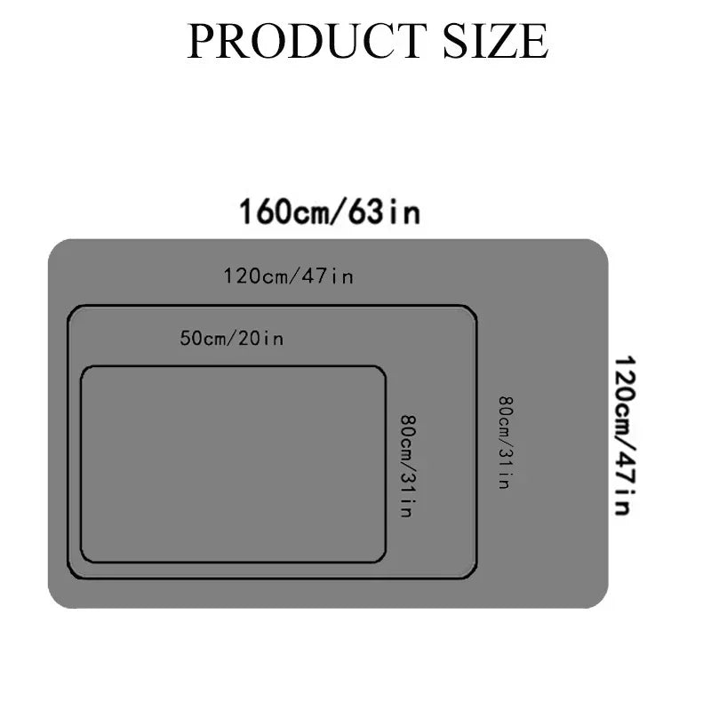 3D Abstract Gamepad Rug, Modern Video Game Carpet for Living Room, Non-Slip Kids Play Mat, Unique Controller Shaped Floor Decor