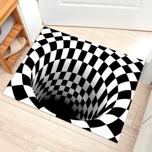Plush Velvet Entryway Mat - Durable & Non-Slip Doormat for Easy Home Cleaning
