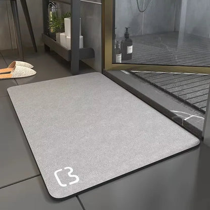 Premium Absorbent Floor Mat - Quick-Dry, Non-Slip & Easy Clean for Bathroom, Kitchen, Doorway