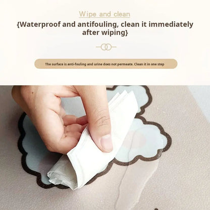 Waterproof Diatomite Pet Mat - Modern Minimalist, Quick-Dry & Easy Clean