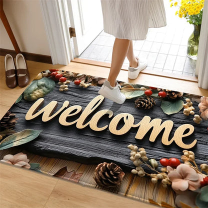 Machine Washable Kitchen & Bath Mat - Super Soft, Absorbent & Non-Slip Rug
