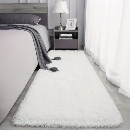 Ultra-Soft Plush Rug - Machine Washable & Durable for Living Room & Bedroom