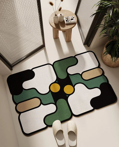 Modern Diatomite Bath Mat - Quick-Dry, Super Absorbent & Non-Slip