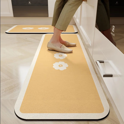 Diatomaceous Earth Anti-Fatigue Mat - Absorbent, Non-Slip & Eco-Friendly Kitchen Rug