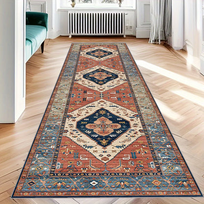 Loop Pile Runner Rug - Durable Long Carpet for Hallway, Stairs & Laundry Room