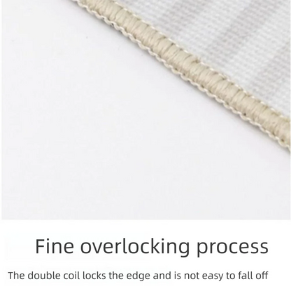 Ethnic Semi-Circular Doormat - Non-Slip, Anti-Foul & Easy Clean Welcome Mat