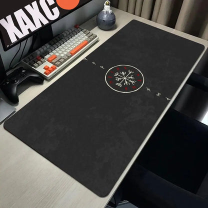 Viking Vegvisir Gaming Mouse Pad - Extra Large Thick Mat for PC & Notebook