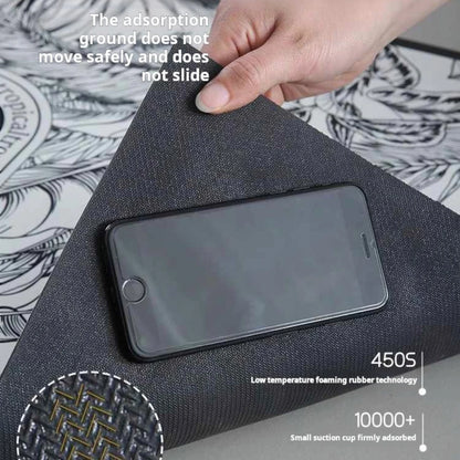 Diatomite Kitchen & Bath Mat - Waterproof, Non-Slip & Anti-Foul Floor Pad