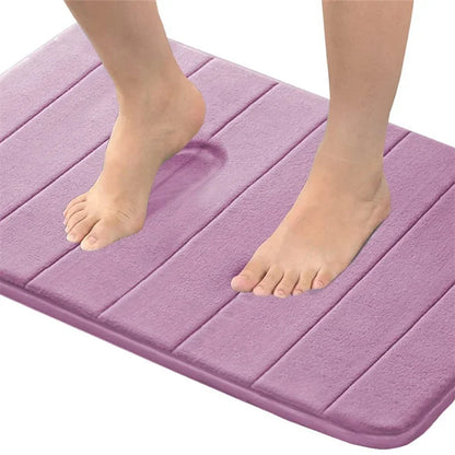 Premium Absorbent Bath Mat - Thick, Non-Slip & Machine Washable Bathroom Rug