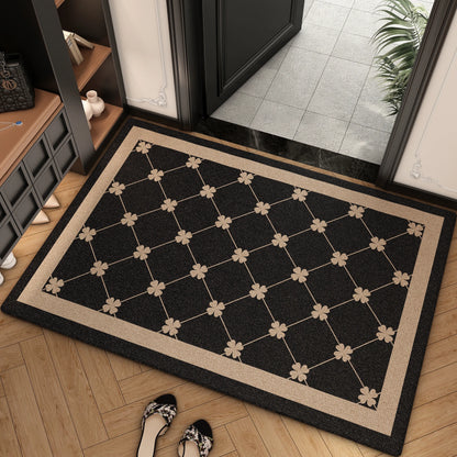 Luxury Lattice Doormat, Dirty Resistant Entrance Mat, Heavy Duty Front Door Carpet, Scraper Floor Mat for Home, Welcome Mat