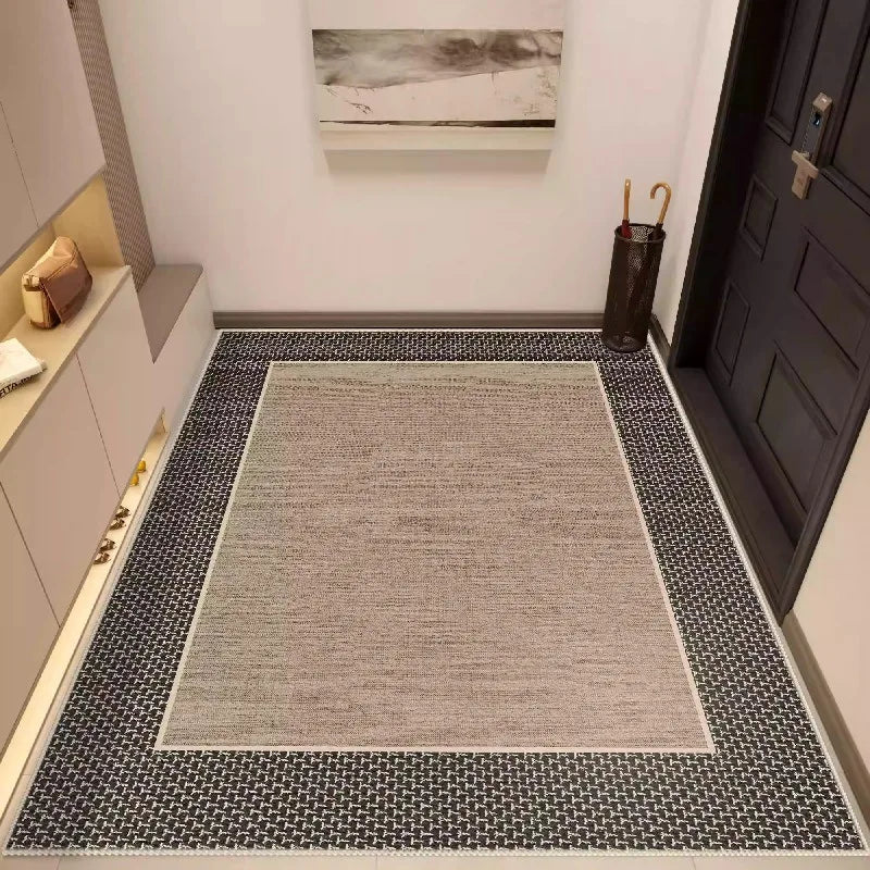 Luxury Washable Doormat - Dirt Resistant & Non-Slip Customizable Entrance Rug