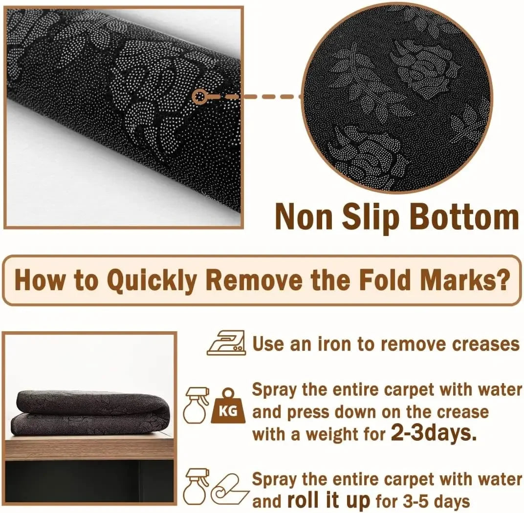 American Style Doormat - High-End Anti-Slip Entrance Rug for Foyer & Living Room