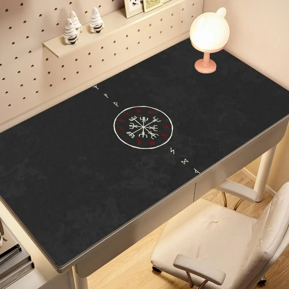 Viking Vegvisir Gaming Mouse Pad - Extra Large Thick Mat for PC & Notebook