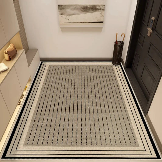 Luxury Washable Doormat - Dirt Resistant & Non-Slip Customizable Entrance Rug