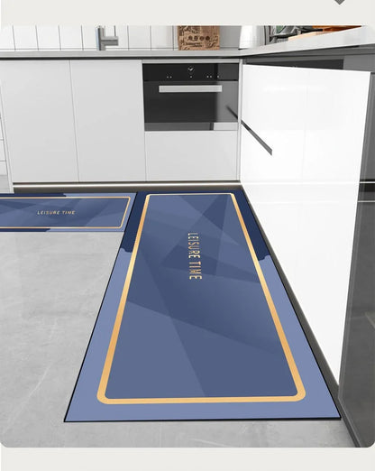 American Retro Diatomite Kitchen Runner (1 or 2-Pack) - Oil Proof & Washable