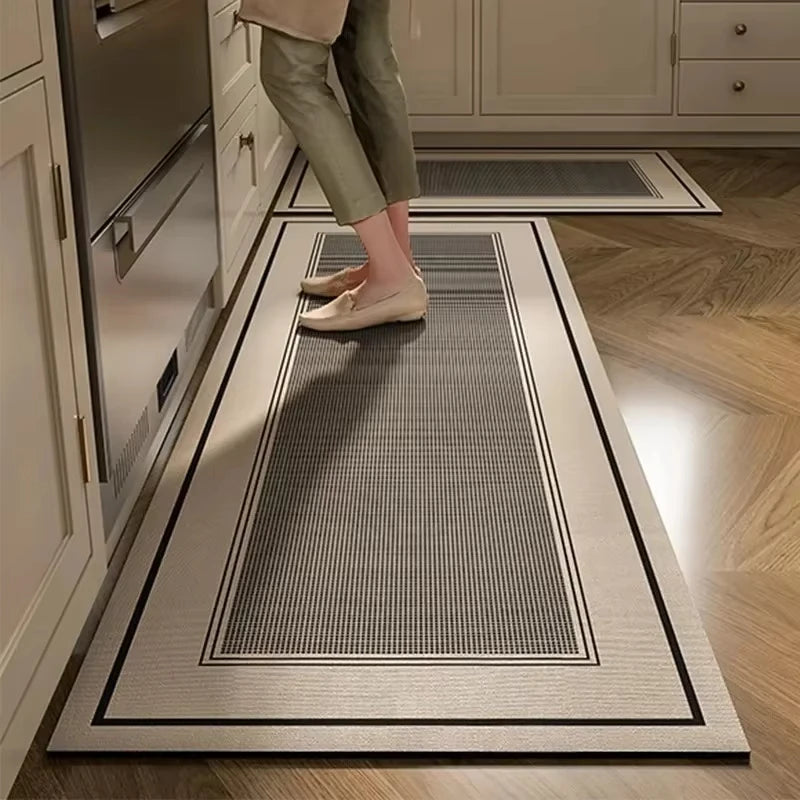 Diatomite Kitchen Mat - Super Absorbent, Stain-Resistant & Non-Slip Floor Rug