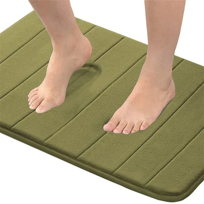 Premium Absorbent Bath Mat - Thick, Non-Slip & Machine Washable Bathroom Rug