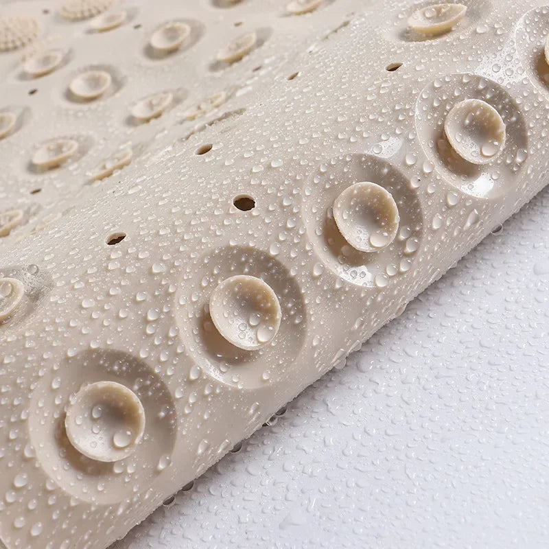 PVC Massage Bath Mat - Non-Slip & Textured Shower Floor Pad for Bathtub