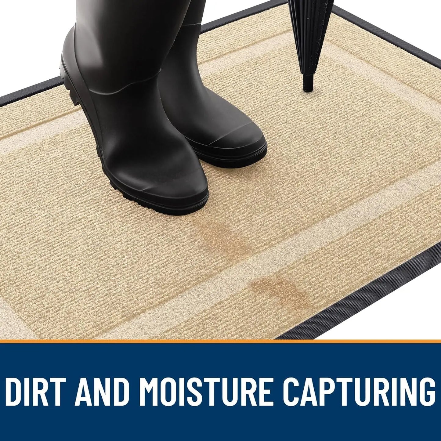 Low-Profile Doormat - High Quality Non-Slip Indoor/Outdoor Welcome Mat