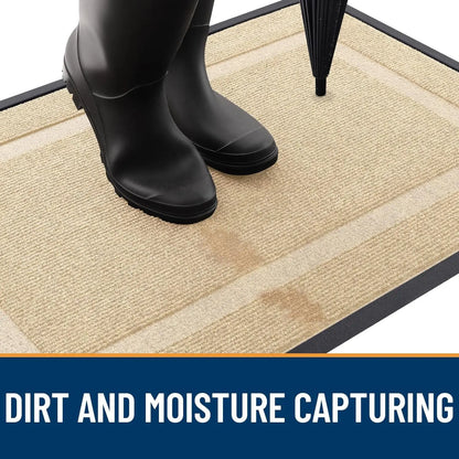 Low-Profile Doormat - High Quality Non-Slip Indoor/Outdoor Welcome Mat