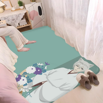Kamisama Kiss Anime Rug - Long Nordic Style Mat for Bedroom & Bathroom Door