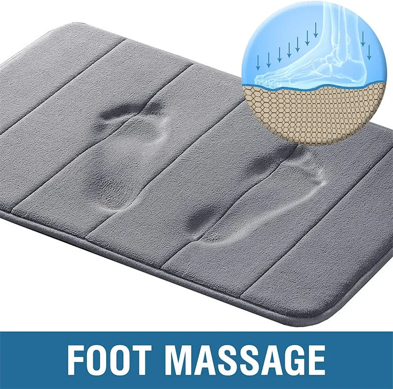 Premium Absorbent Bath Mat - Thick, Non-Slip & Machine Washable Bathroom Rug