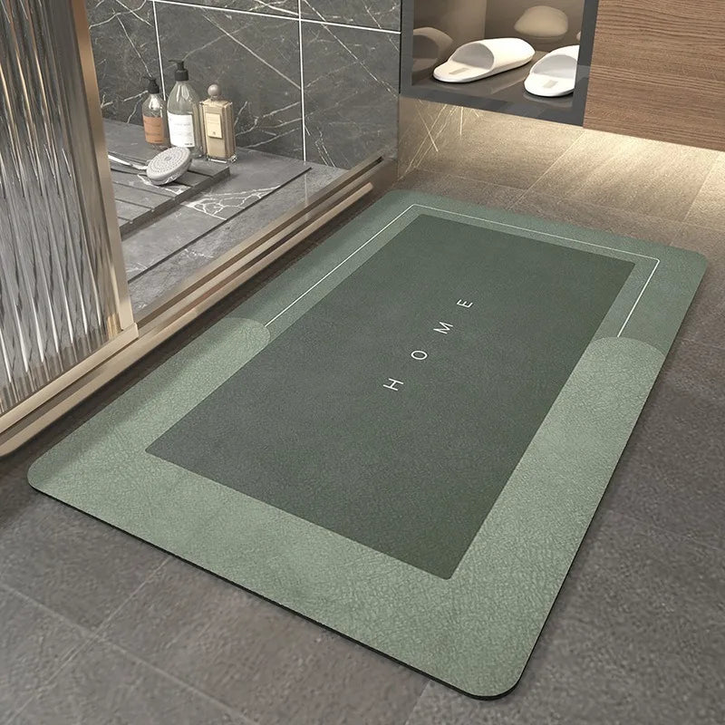 Premium Absorbent Floor Mat - Quick-Dry, Non-Slip & Easy Clean for Bathroom, Kitchen, Doorway