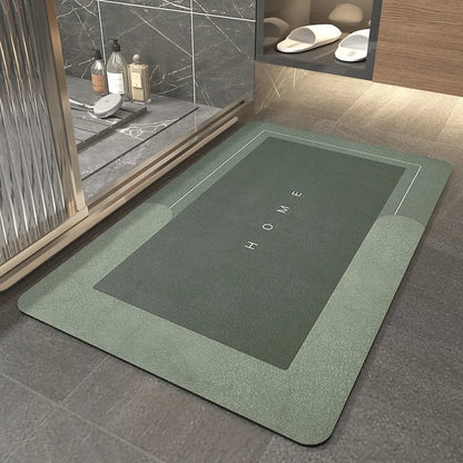 Premium Absorbent Floor Mat - Quick-Dry, Non-Slip & Easy Clean for Bathroom, Kitchen, Doorway
