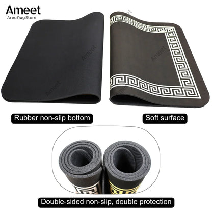 Luxury Absorbent Bath Mat - Non-Slip Kitchen & Bathroom Rug, Machine Washable