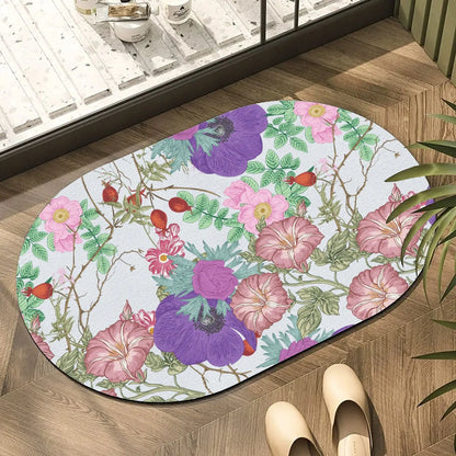 Diatomite Entrance Mat - Quick-Dry & Non-Slip for Bathroom and Kitchen