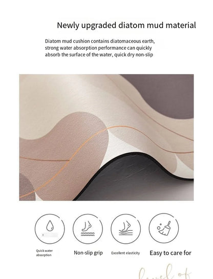 3D Illusion Doormat - Modern Abstract Abyss Design for Entrance & Gaming Room