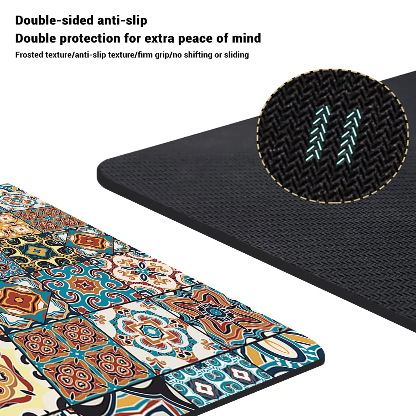 Super Absorbent Kitchen Runner - Waterproof & Washable Long Floor Mat