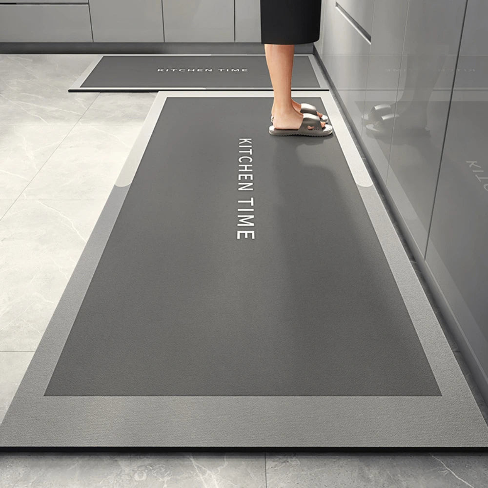 Summer Diatomite Mat - Super Absorbent & Non-Slip for Kitchen and Bathroom Door