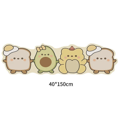 Cartoon Kitchen Mat - Non-Slip & Washable Anti-Fatigue Floor Pad