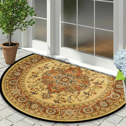 Outdoor Garden Doormat - Heavy-Duty Non-Slip Entrance Rug for Home Entryway