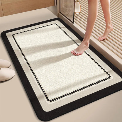 Advanced Diatomite Mat - Waterproof & Anti-Foul for Kitchen & Bathroom Entry