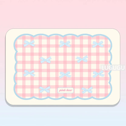Modern Pet Feeding Mat - Water & Oil Resistant, Easy Wipe Clean Tray